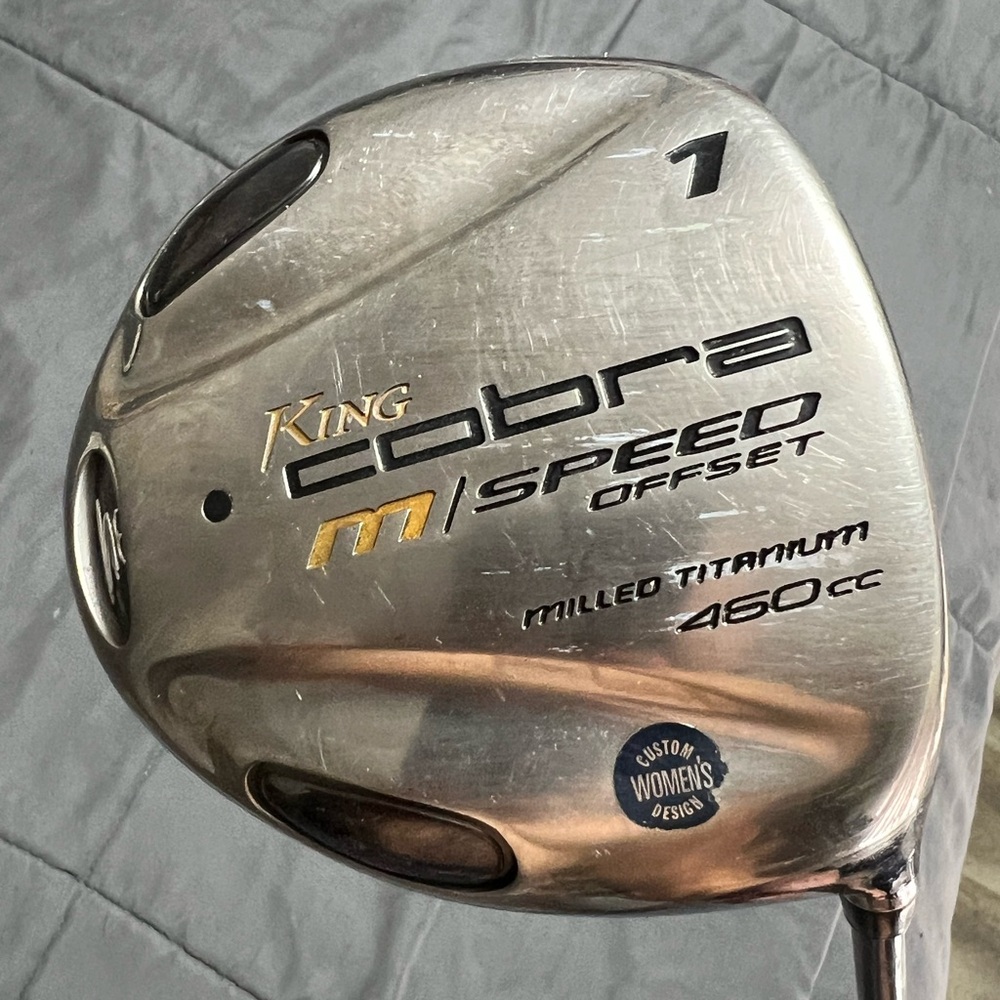 King Cobra M/ Speed Offset #1 Driver 460cc Bassara-M Womens Flex Shaft 43.75" 57